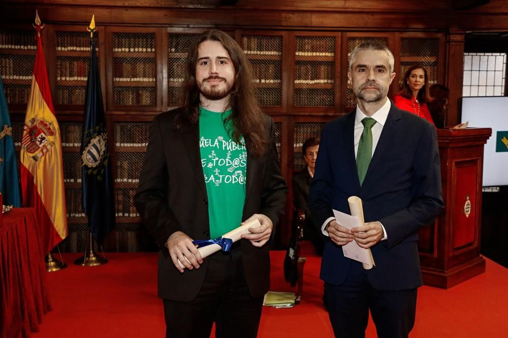 Premios fin de grado Santa Catalina de la Universidad de Oviedo 2019