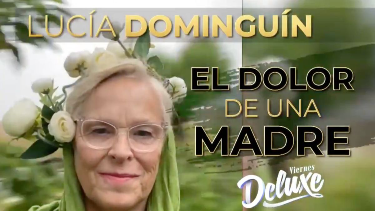 Lucía Dominguín, invitada del 'Deluxe'