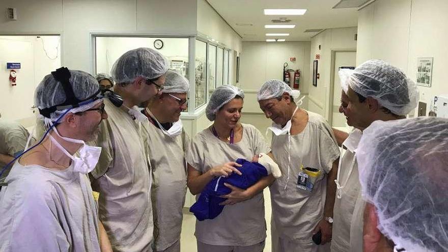 Nace en Brasil el primer bebé fruto de un trasplante de útero de donante fallecida