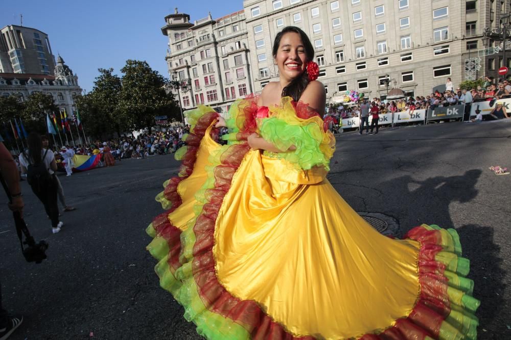 Desfile del Día de América en Asturias