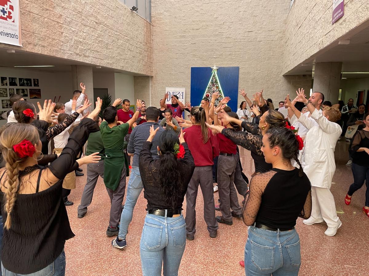 Otra imagen de la fiesta de este jueves