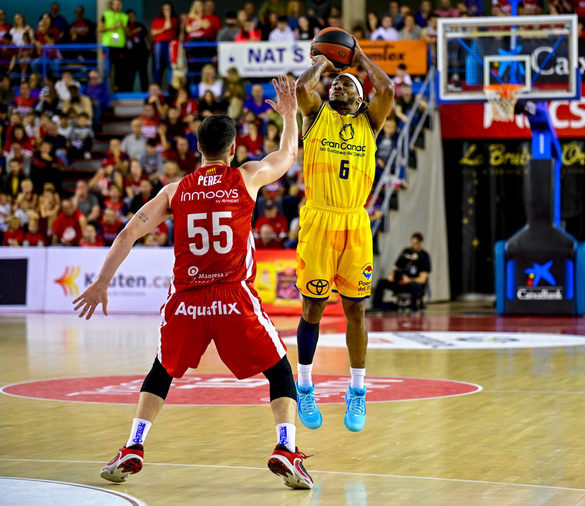 Baloncesto: Baxi Manresa - CB Gran Canaria