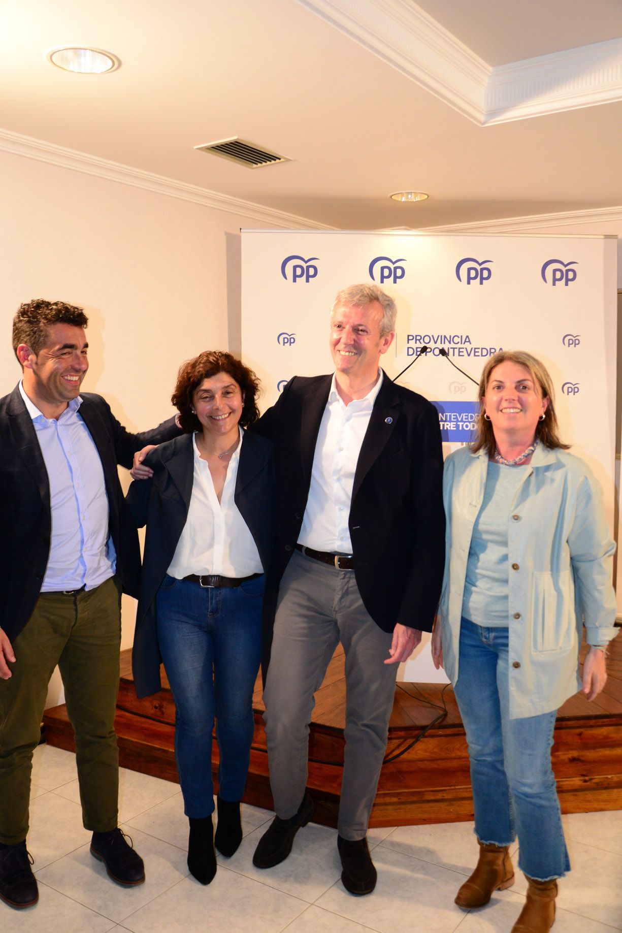 La presentación de la candidatura del PP de Bueu a las elecciones municipales 2023