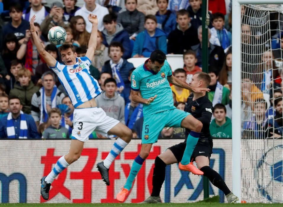 Real Societat - Barça, en imatges