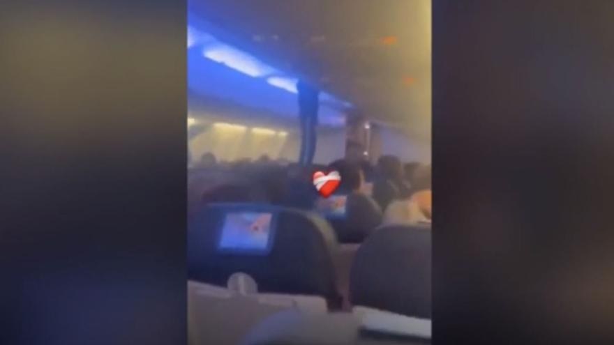 Pánico en un vuelo Alicante-Mallorca debido al intenso temporal