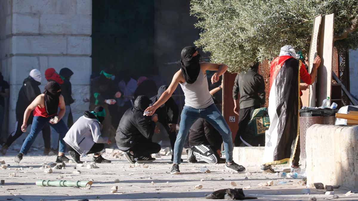 Más de 150 heridos en la Explanada de las Mezquitas de Jerusalén