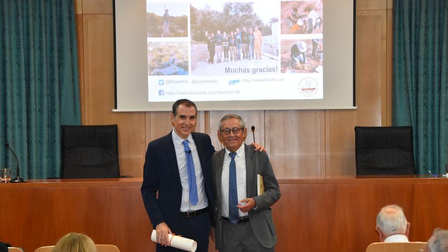 Fernando Maestre advierte en su ingreso en la Real Academia de Ciencias del riesgo de desertización en un 97% de la provincia de Alicante