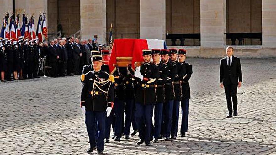 França dedica un darrer homenatge a l&#039;expresident Jacques Chirac