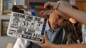 Imanol Arias, en el rodaje de Cuéntame cómo pasó.