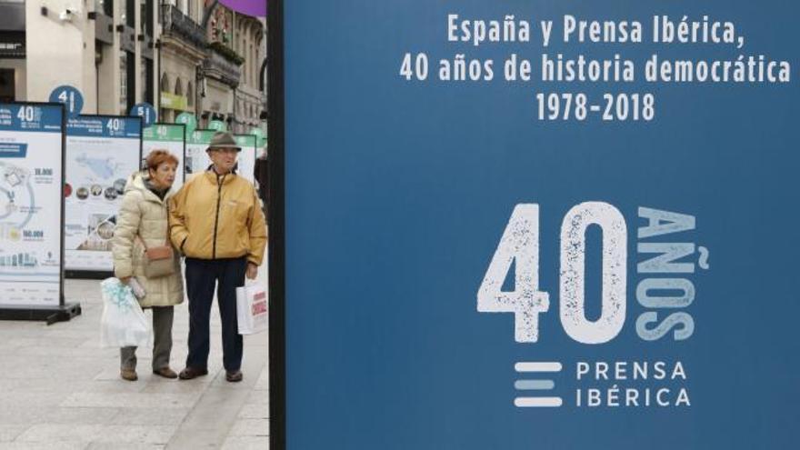 La exposición del 40 aniversario de Prensa Ibérica llega a Vigo