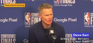 El desgarrador mensaje de Steve Kerr tras la matanza en una escuela de Texas