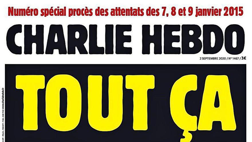 &quot;Charlie Hebdo&quot; vuelve a sacar las caricaturas de Mahoma al iniciarse el juicio por el atentado