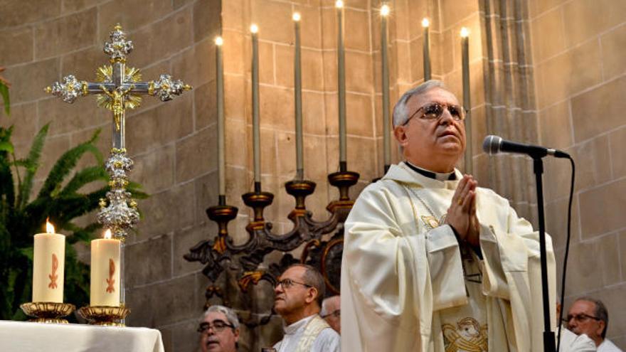 Jesús Murgui en una ceremonia religiosa en Palma