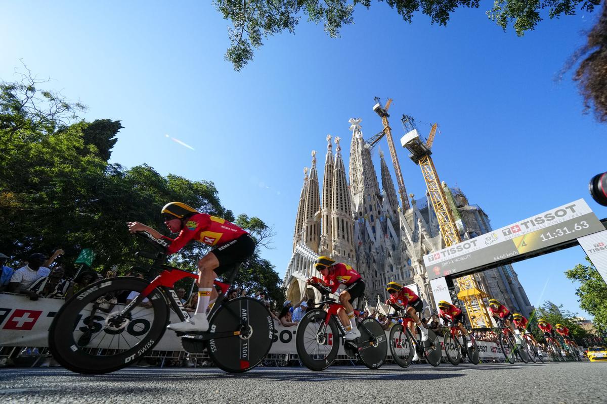 La epata 1 de Tour de Francia, en imágenes
