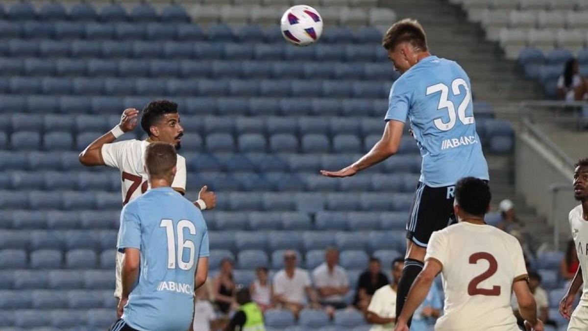 Gael Alonso abrió el marcador para el Celta