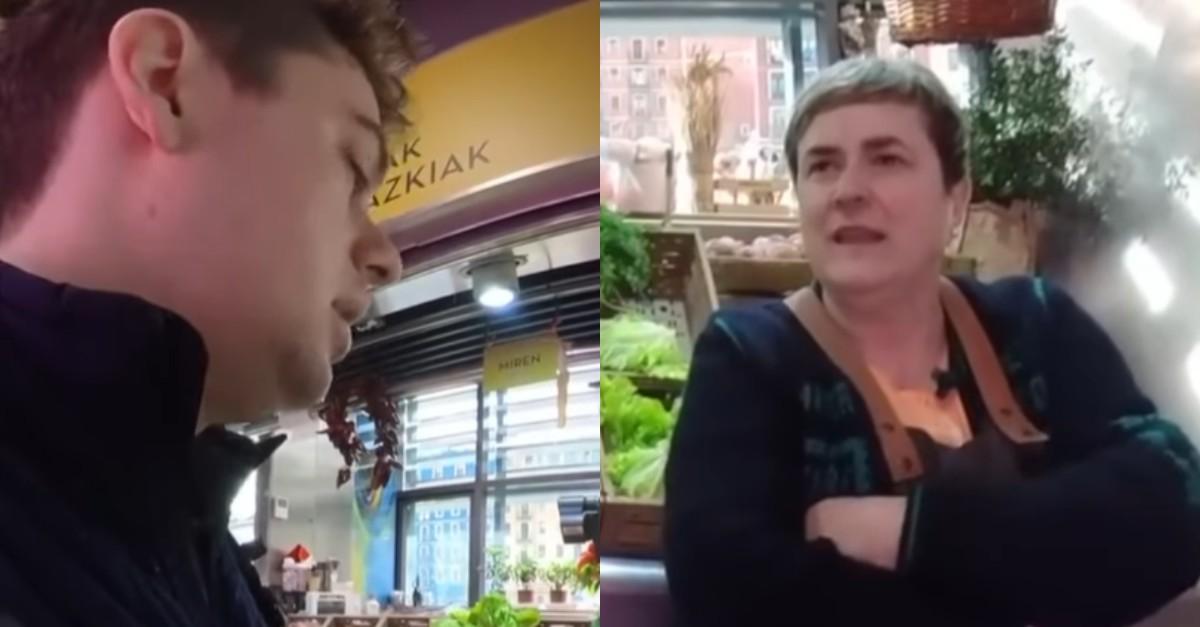 Un 'influencer' estadounidense sorprende en el País Vasco por su nivel de euskera.