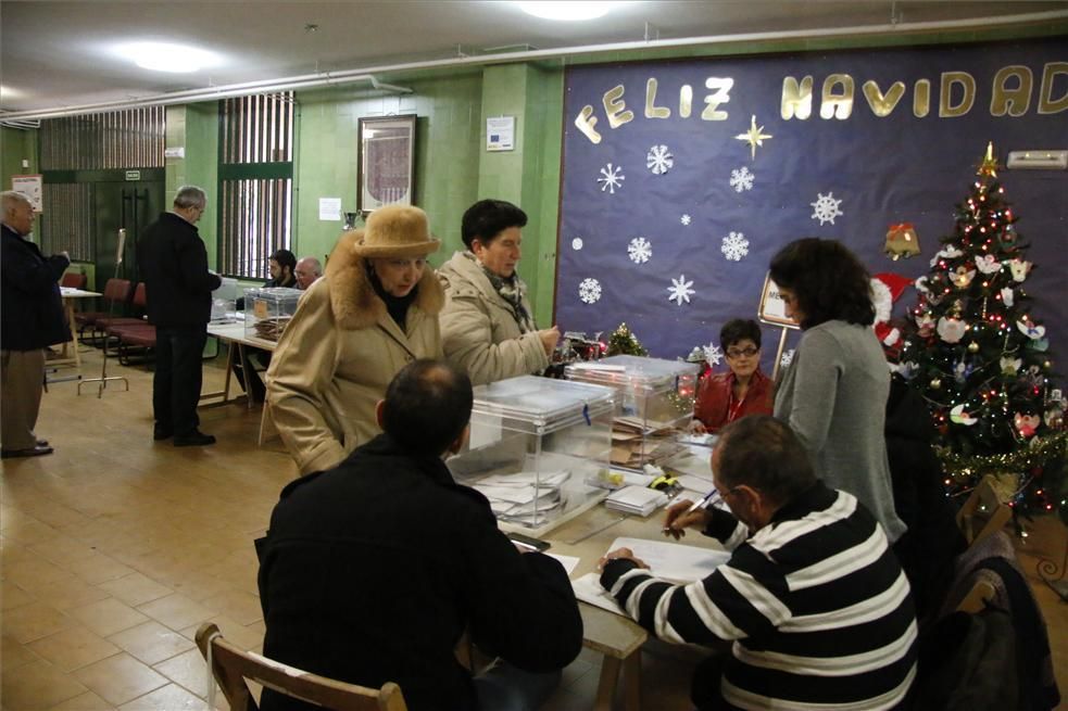 La jornada electoral en imágenes