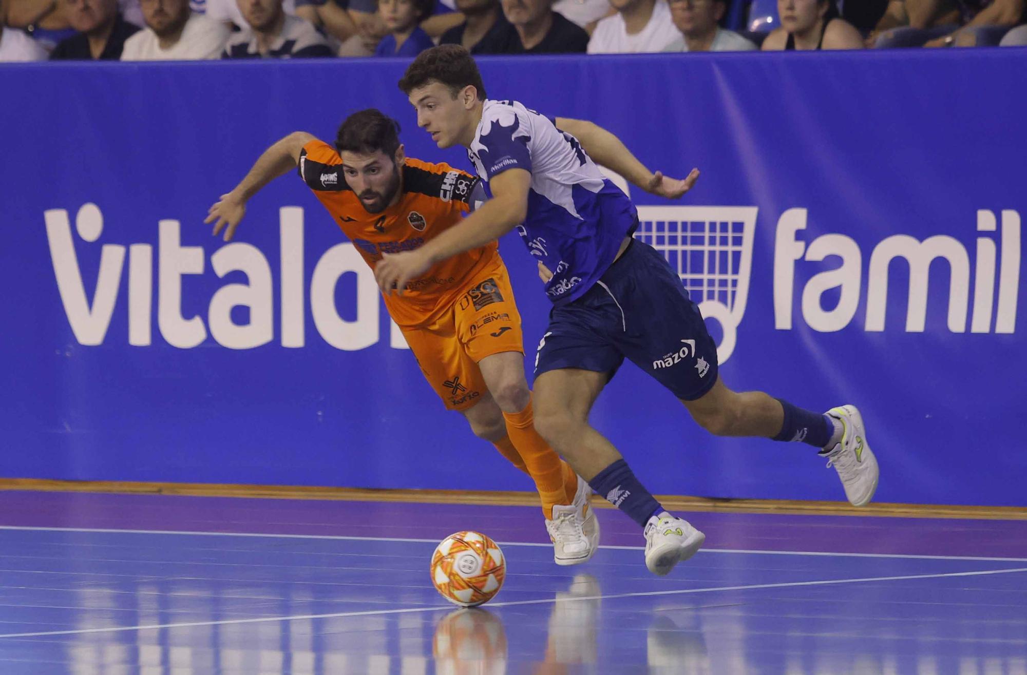 Partido de ascenso a primera entre el Alzira y Burela FS de fúbol sala