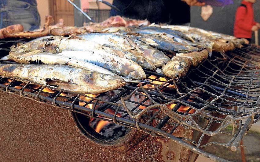 Sardinada de denuncia en Campos