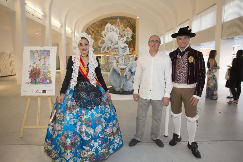 Las Hogueras Especiales de Alicante presentan sus maquetas y bocetos