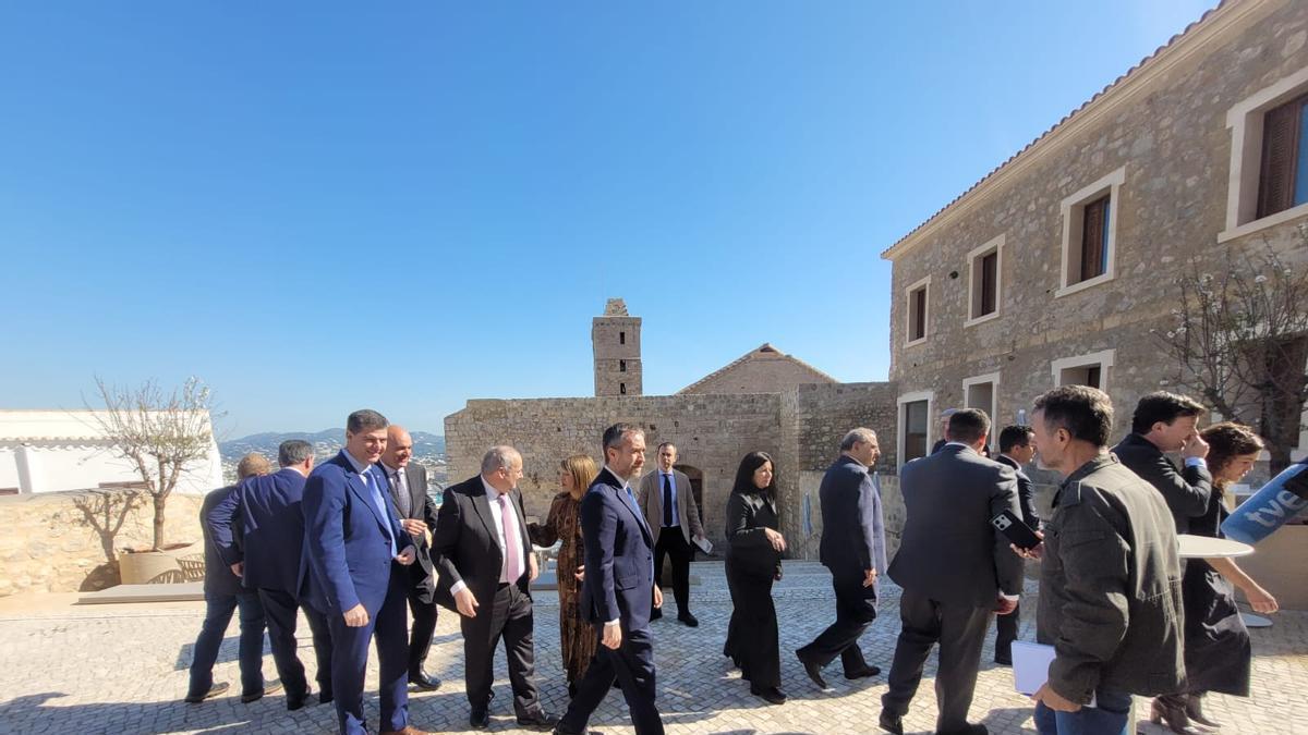 Primeras imágenes de la inauguración del Parador de Ibiza