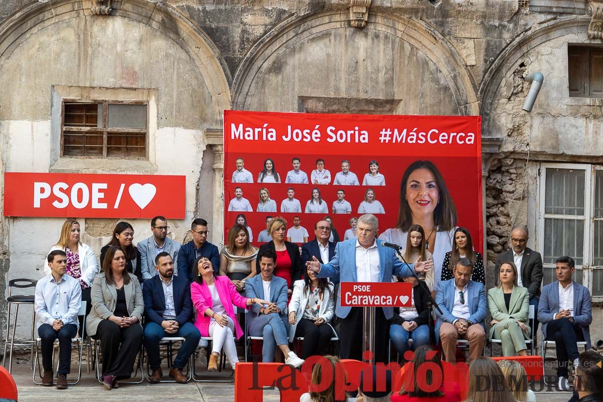 Descubre la lista del PSOE a la alcaldía de Caravaca