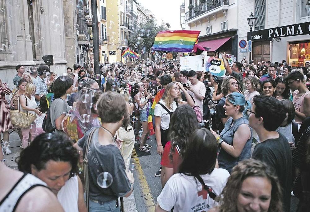 Gaypride-Parade in Palma de Mallorca