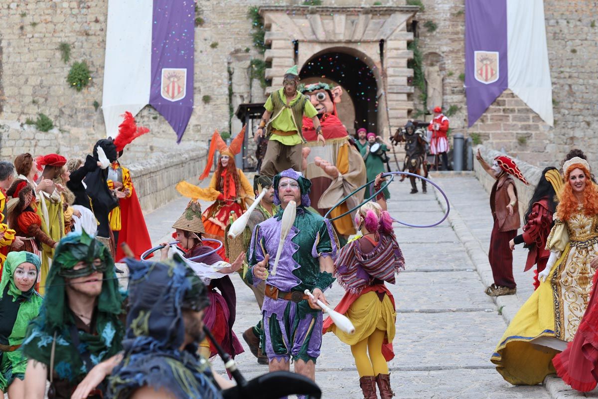 Todas las imágenes de la inauguración de la feria Eivissa Medieval