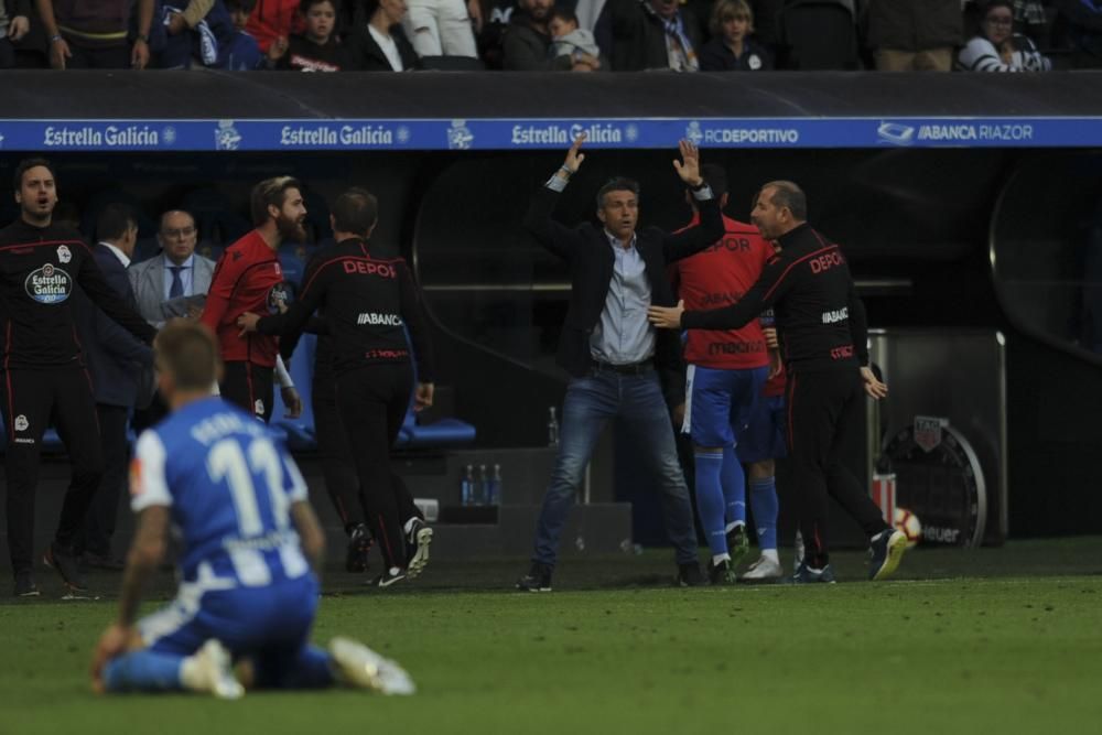 El Dépor remonta y le gana 4-2 al Málaga