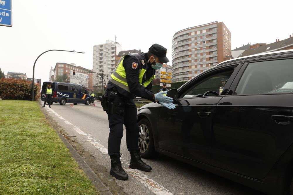 Coronavirus en Asturias: Controles