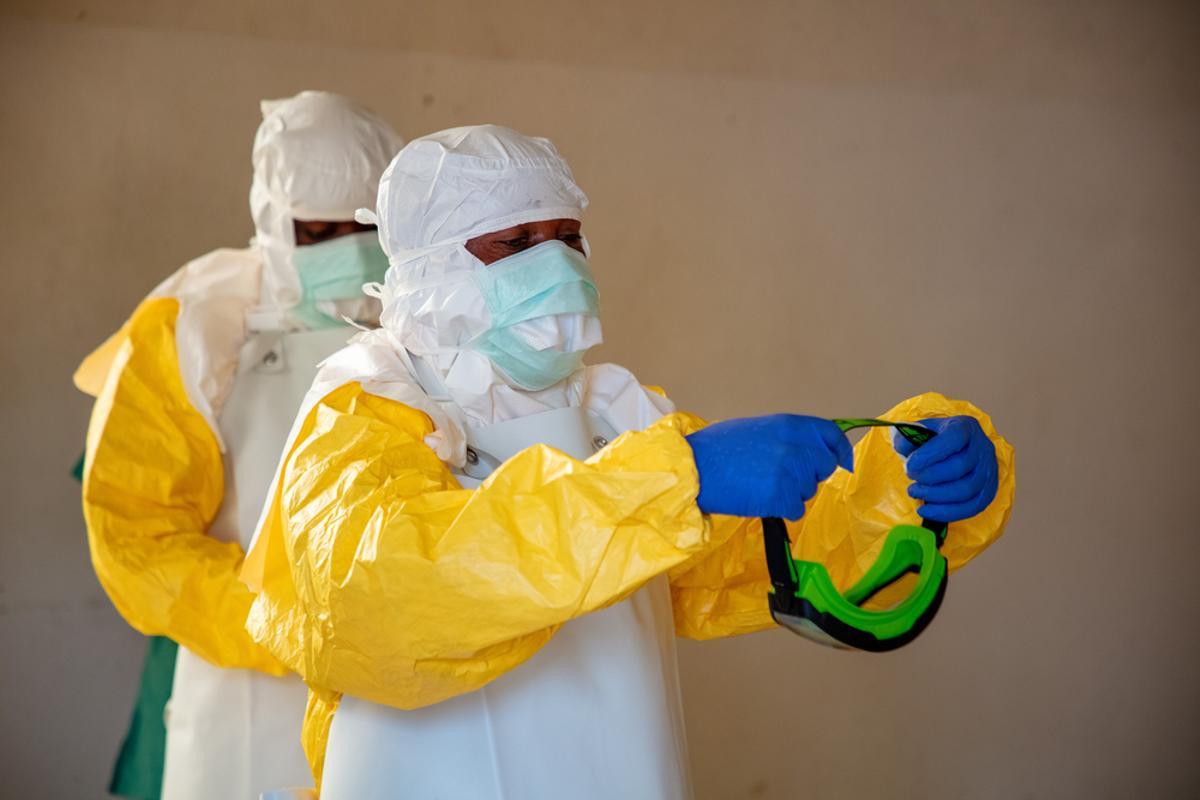 MSF ofrece formación a sanitarios del hospital de Goma.