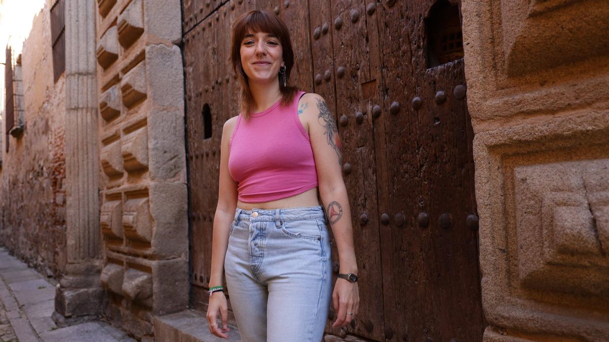Nerea Fernández Cordero, coordinadora general de IU Extremadura.