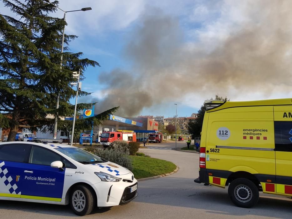 Incendi a Olot