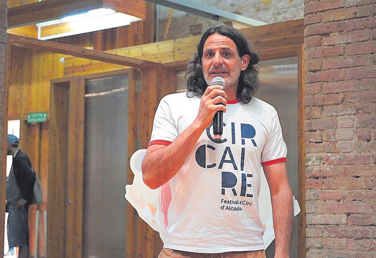 Tià Jordà, responsable del Circ Bover y del Circaire.