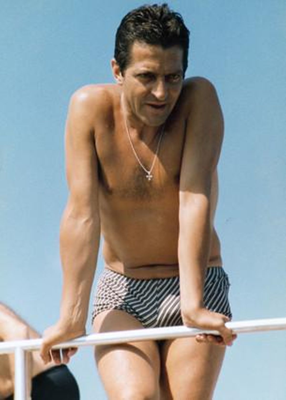 Adolfo Suárez de vacances a bord d’un iot.
