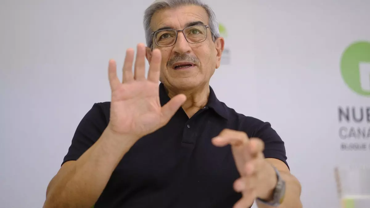 Román Rodríguez: «No tengo intención de ir más en listas electorales, hay banquillo en NC»