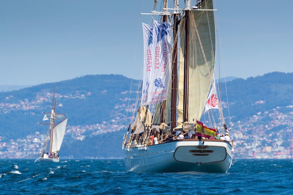 La Iacobus Maris arriba en Vigo