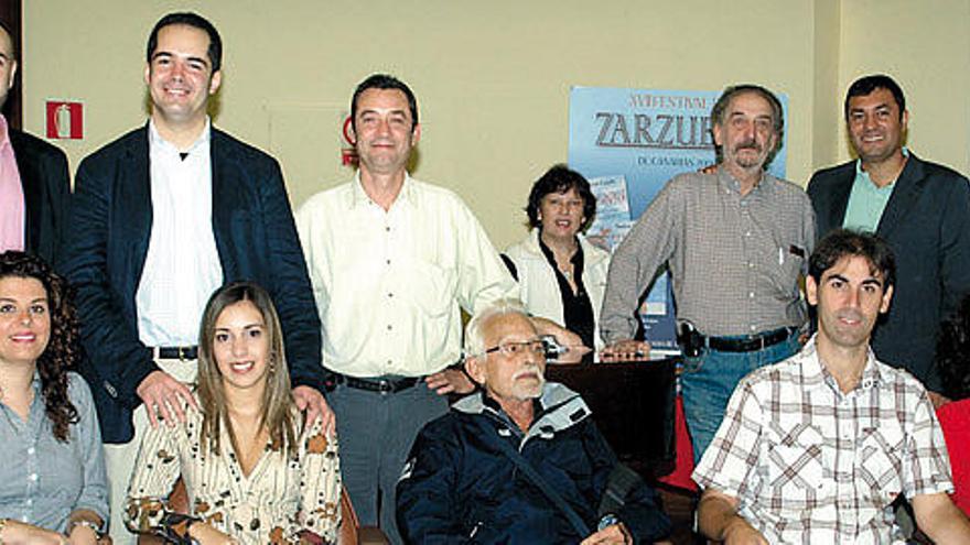 El elenco que protagoniza la zarzuela &#039;Los Gavilanes&#039;, último título del Festival de Zarzuela.  LA PROVINCIA/DLP