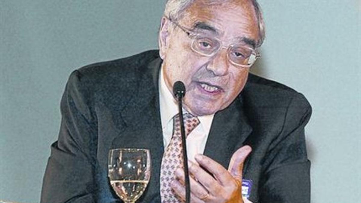 El exministro Rodolfo Martín Villa.