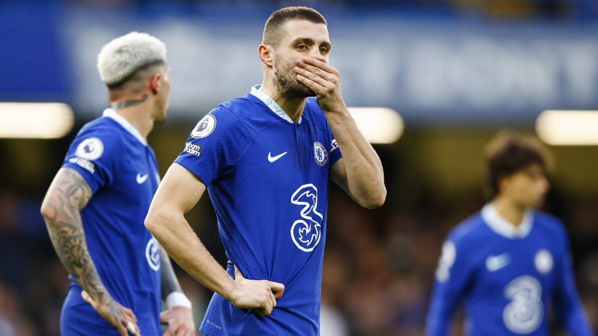 Los jugadores del Chelsea, cabizbajos