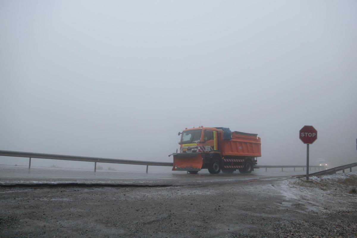 Imagen del temporal en Catalunya esta Navidad