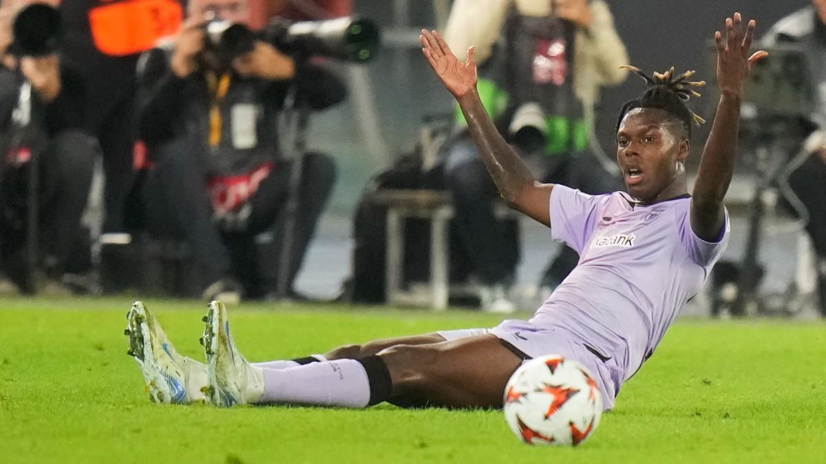 Nico Williams entró en el segundo tiempo y mejoró al Athletic