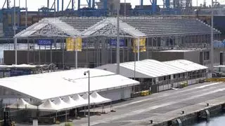 El Puerto pone a punto el muelle Santa Catalina para la terminal de cruceros