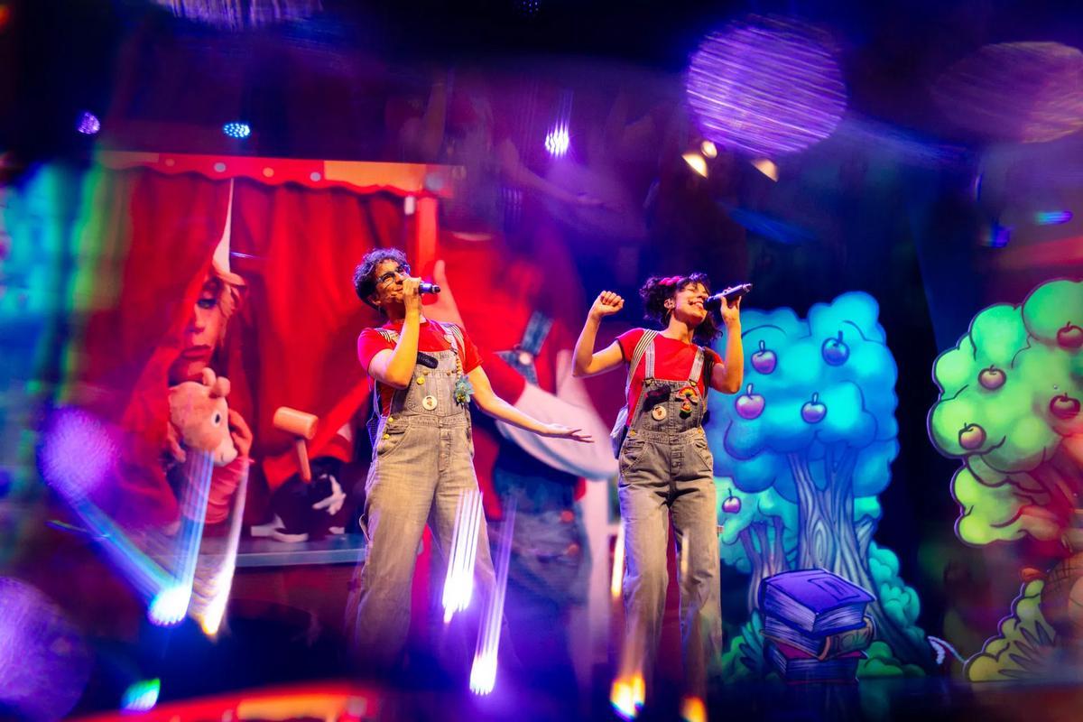 Cantajuego en una de sus actuaciones.