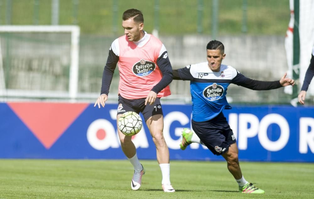 El Deportivo prepara el encuentro ante el Getafe