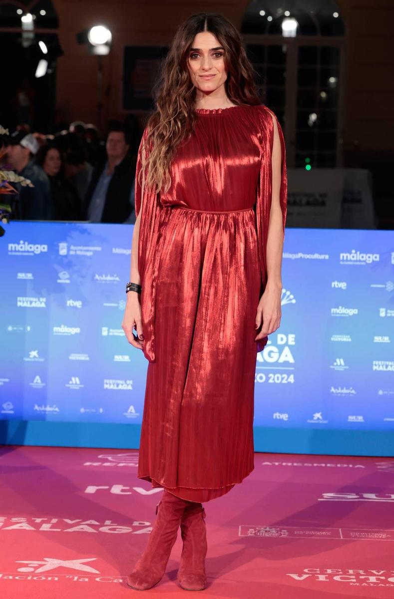 Olivia Molina en el Festival de cine de Málaga