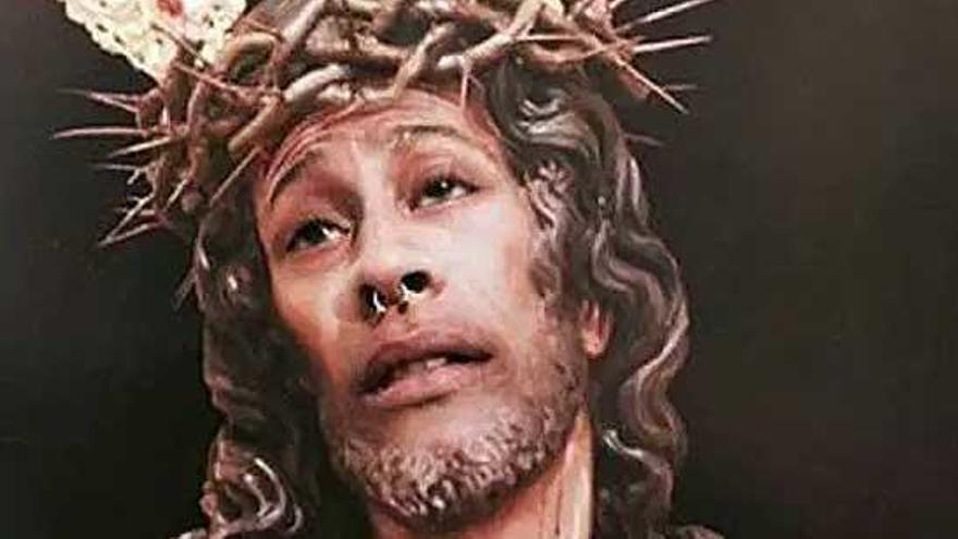 Un joven de Jaén, multado con 480 euros por el fotomontaje de un Cristo con su cara