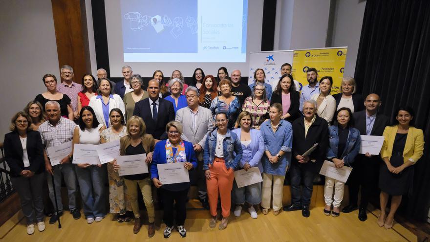 CaixaBank y la Fundación La Caja de Canarias apoyan con 175.000 euros a 49 entidades sociales de las Islas
