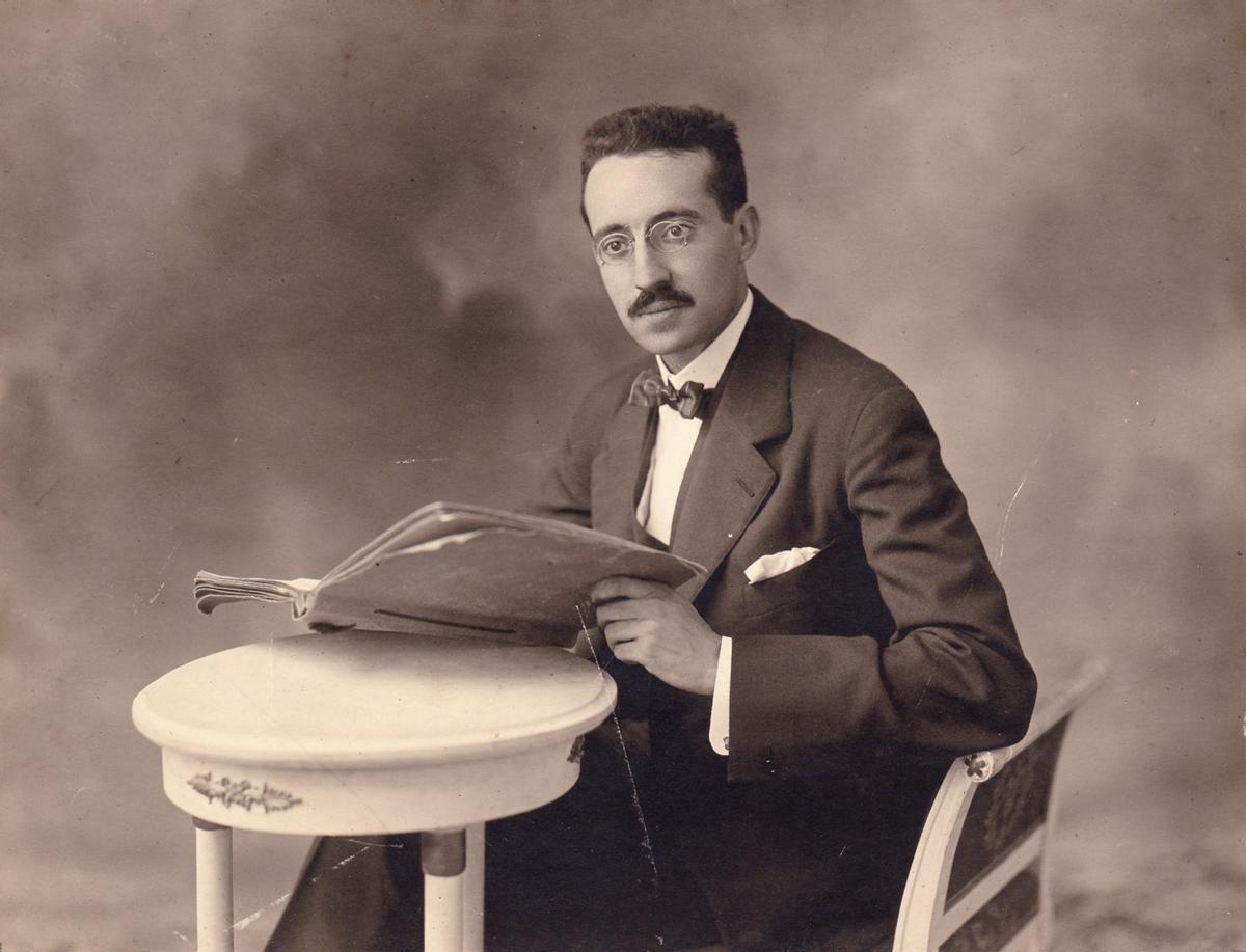 El doctor Peset Aleixandre en 1924.
