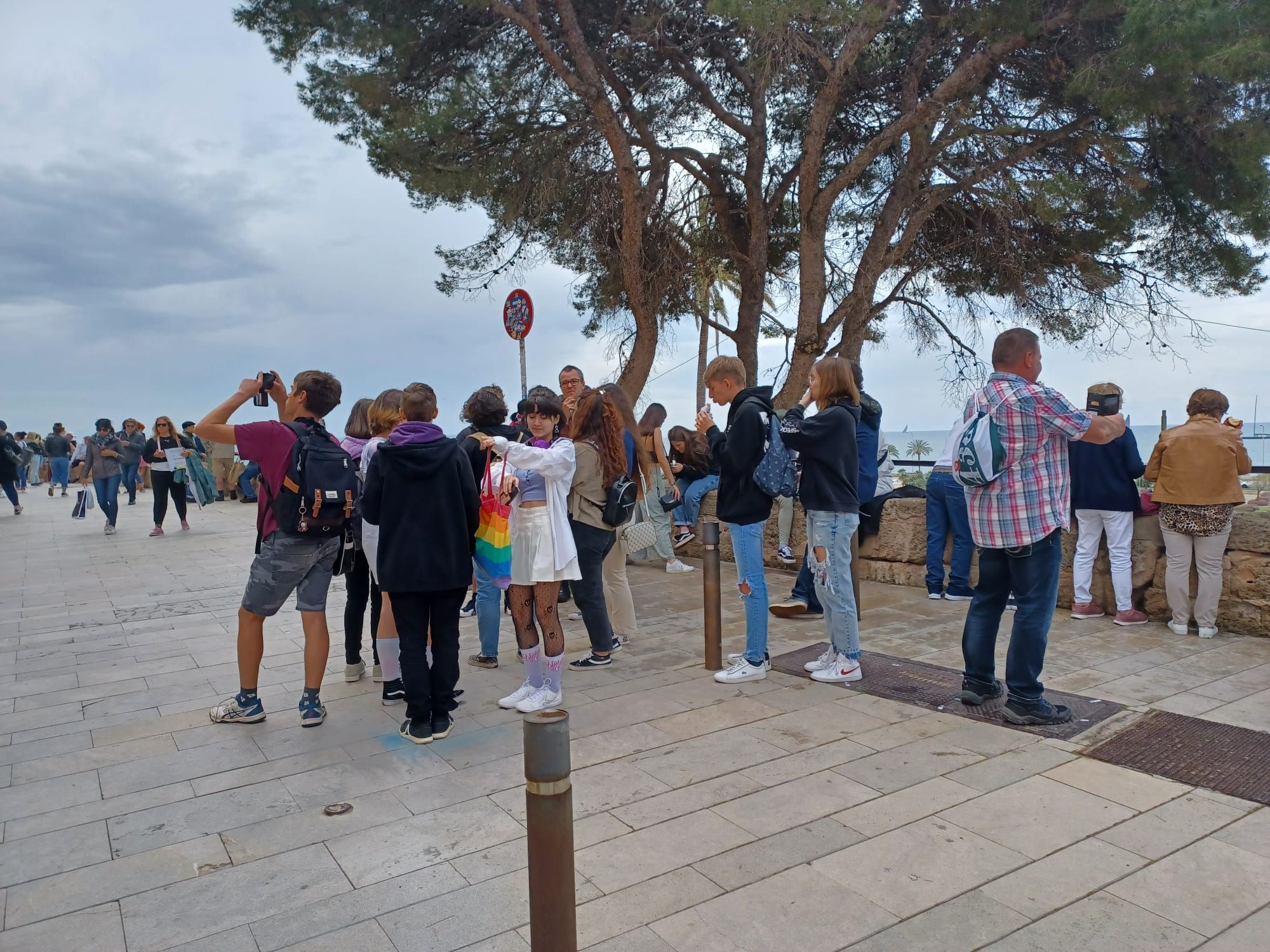 Los cruceristas visitaron las principales atracciones de la ciudad